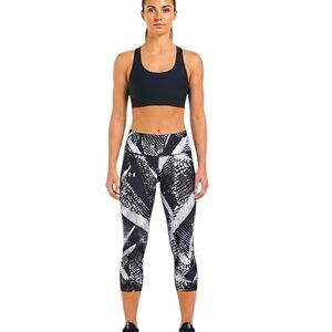 Lululemon Womens Leggings Sz 6 Cropped Tie Dye Activewear Athleisure Workout